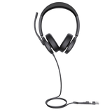 Auriculares Diadema Profesional con ANC Híbrido, Certificación Microsoft Teams y Audio HD Yealink UH48 Dual Teams USB-C/A