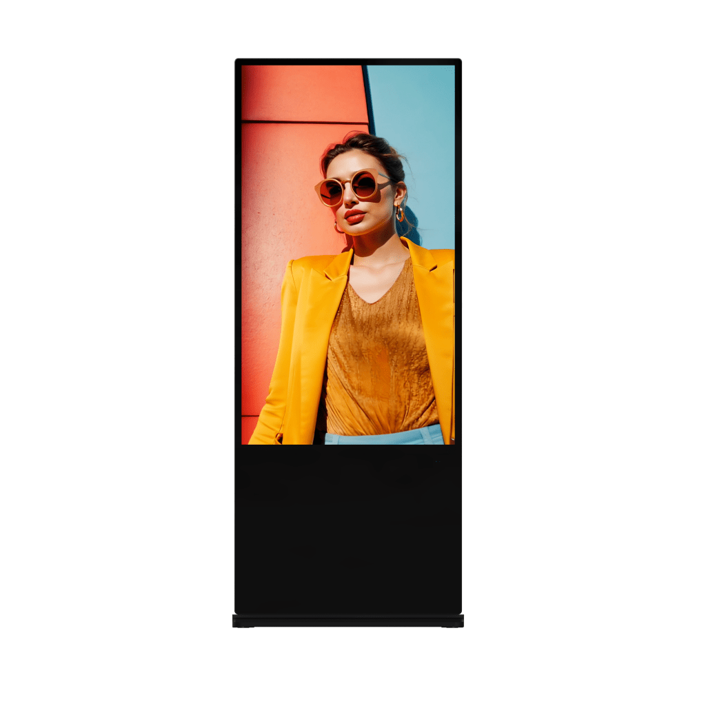Publicidad Digital (Digital Signage)HIKVISIONDS-D6055UN-D/SPantalla Digital Signage 55" 4K Vertical Base de Piso 24/7 Android 13 Hikvision DS - D6055UN - D/S - SILYMX