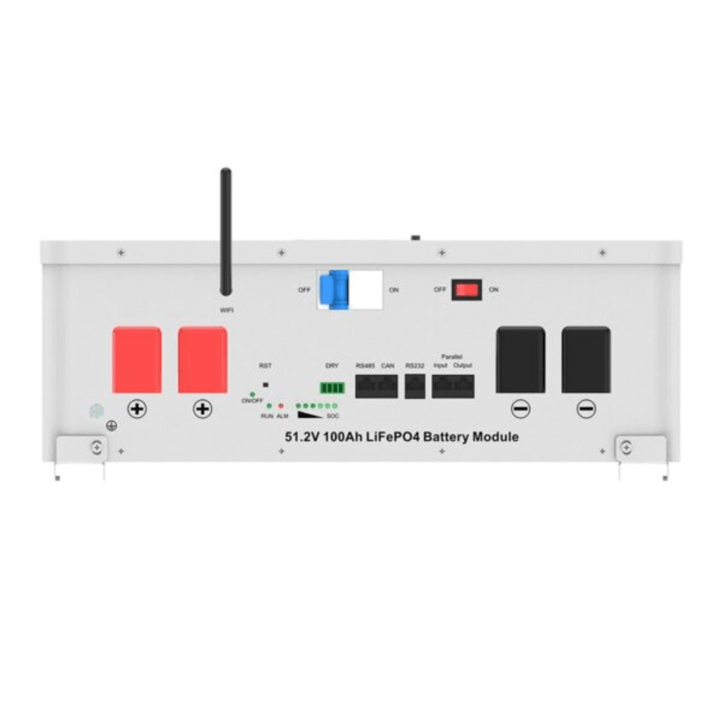 Batería de Litio LiFePO4 MUST LP16-48100 · 100Ah · 51.2V · ≥6000 Ciclos · BMS Inteligente · CAN/RS485/WiFi - SILYMX