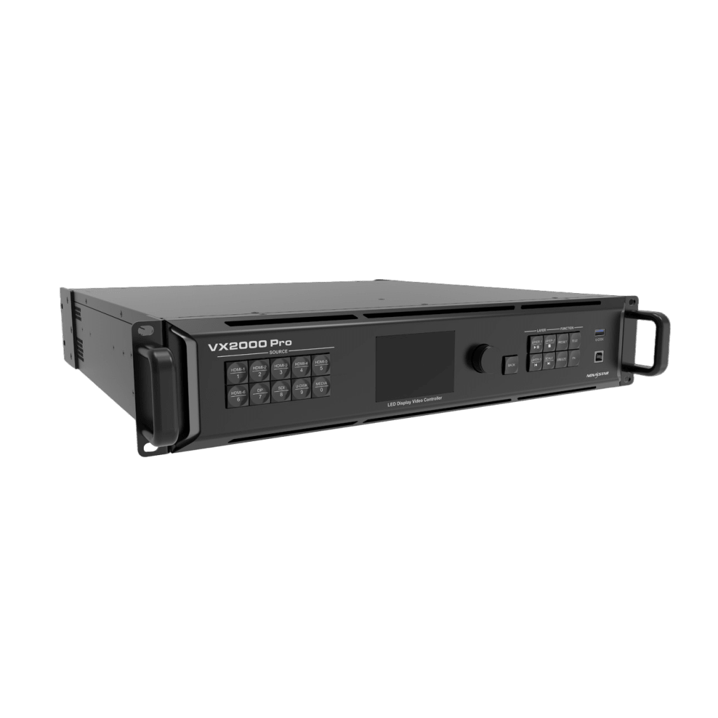 Controlador All-in-One VX2000 Pro 20 Puertos Ethernet 13 MP Resolución Máxima 16,384 x 8,192 4K×2K@60Hz NOVASTAR  VX2000PRO - SILYMX