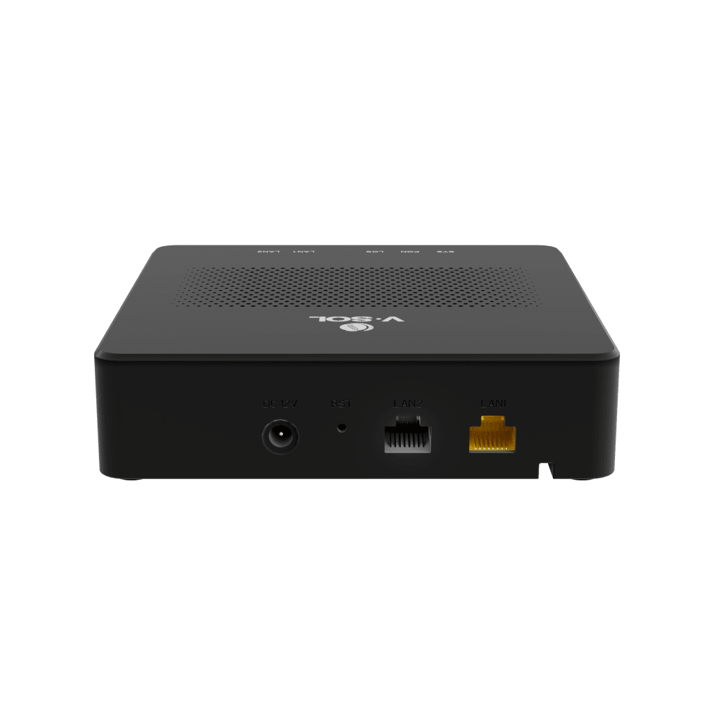 ONU/ONT Bridge XGSPON 1 Puerto RJ45 10 Gbps 1 Puerto RJ45 1 Gbps Conector SC/UPC Ideal para Servicios Empresariales V-SOL V2902A-XGS - SILYMX