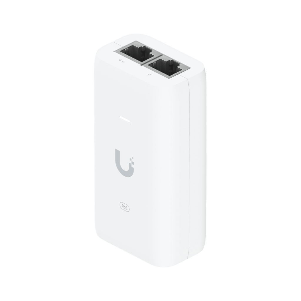 Adaptador PoE+ U-PoE+ 48V DC @ 0.65A hasta 30W Gigabit LAN Protecciones de Sobretensión - SILYMX