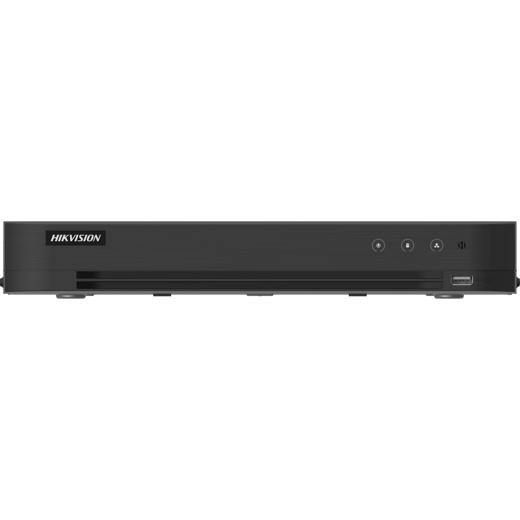 Dvr Hikvision 16 Canales Turbohd 16 Canales Ip 8mp 4k Audio Bidireccional  ACUSENSE Reconocimiento Facial IDS-7216HUHI-M2/XT