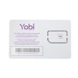 SIM Yobi Datos 3G 4G 5GB Mensual 1 Año Servicio YOBI SIM5GBYOBI