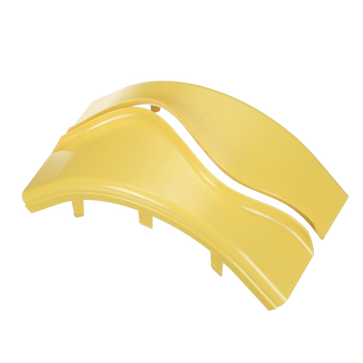 Tapa de Bajada Vertical Exterior de 90º, Para uso con Canaletas 4X4 FiberRunner™, Color Amarillo PANDUIT - Imagen 2