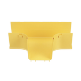 Accesorio en T Horizontal, Con Ángulos a 90º, Para Canaletas FiberRunner™ 4X4, Color Amarillo PANDUIT - Imagen 1