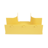 Accesorio en T Horizontal, Con Ángulos a 90º, Para Canaletas FiberRunner™ 4X4, Color Amarillo PANDUIT - Imagen 3