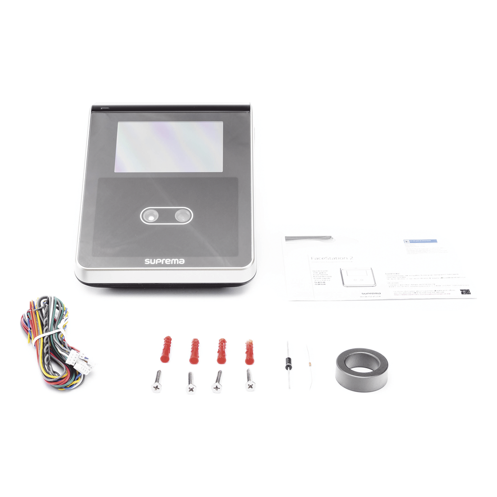Lector Facial SUPREMA FS2-AWB – RFID HID, MIFARE, DESFire, BLE y NFC, Control de Acceso Facial - Imagen 2