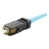 Conector de Fibra Óptica SC Simplex OptiCam Multimodo 50/125 OM3/OM4 Pre-pulido Color Aqua PANDUIT - Imagen 3