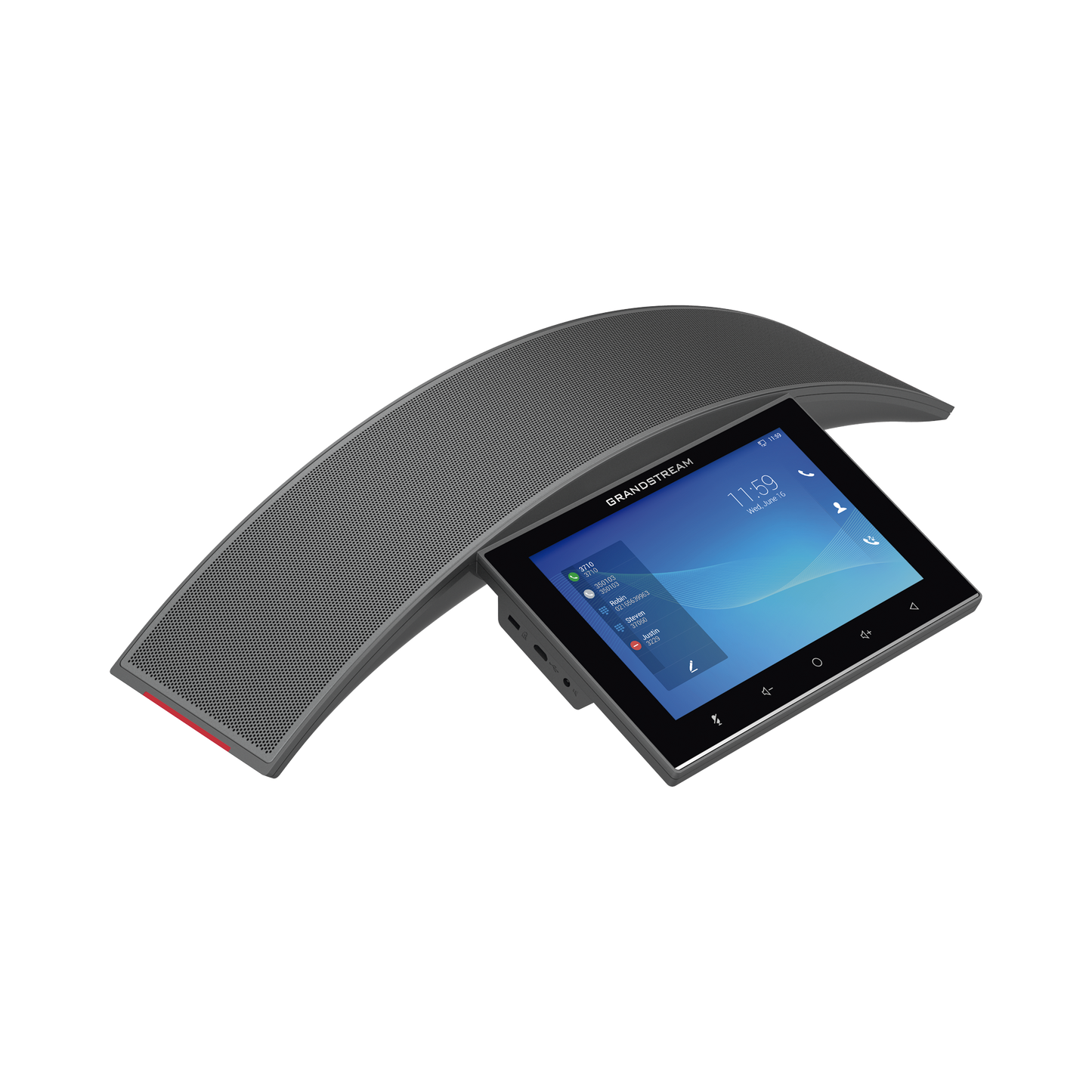 Teléfono - Audioconferencias IP Android 10, 12 líneas SIP con 12 cuentas, pantalla táctil 8", puertos Gigabit, Wi-Fi, Bluetooth, PoE, codec Opus, IPV4/IPV6 con gestión en la nube GDMS GRANDSTREAM - Imagen 1