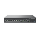 Switches PoEGRANDSTREAMGCC6011Firewall NGFW Router PBX IP Switch 10 Puertos Gigabit 4 PoE 2 SFP 2.5G Grandstream GCC6011 - SILYMX