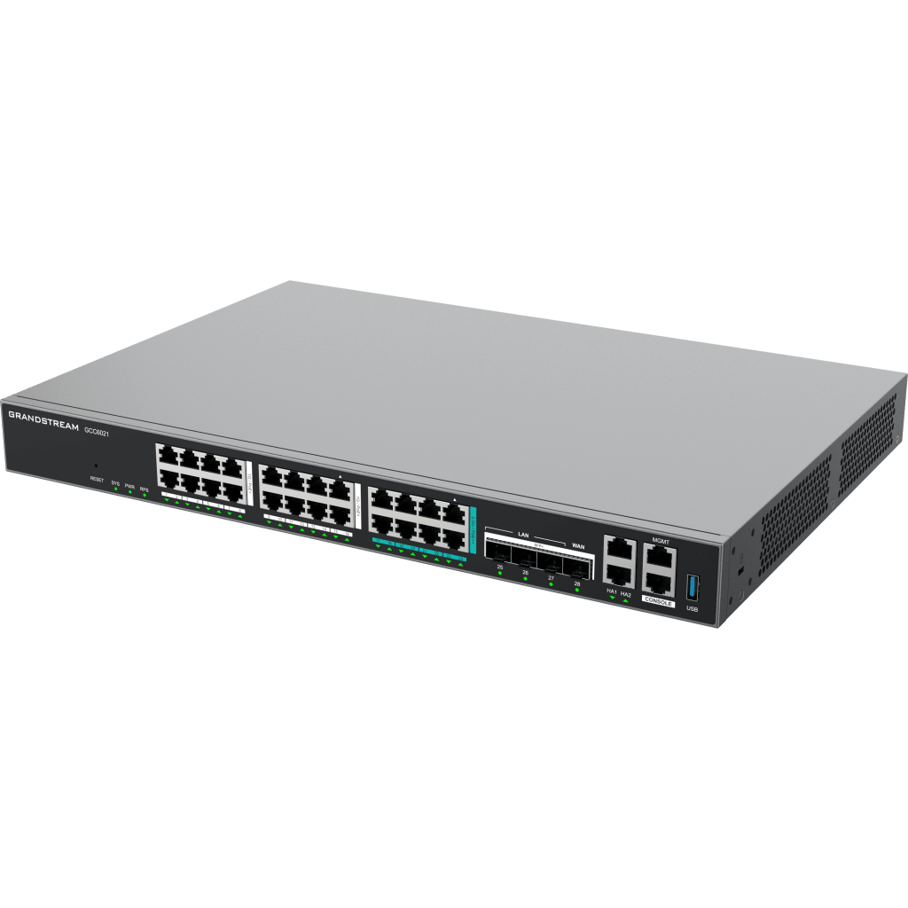 Router Todo-en-Uno PBX 50 Extensiones Firewall VPN Switch 16 GbE 8x 2 ...