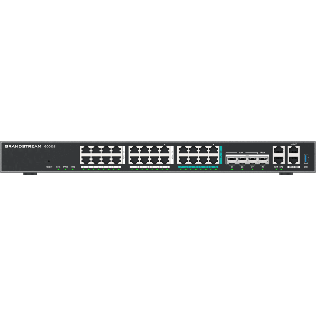 Router Todo-en-Uno PBX 50 Extensiones Firewall VPN Switch 16 GbE 8x 2 ...