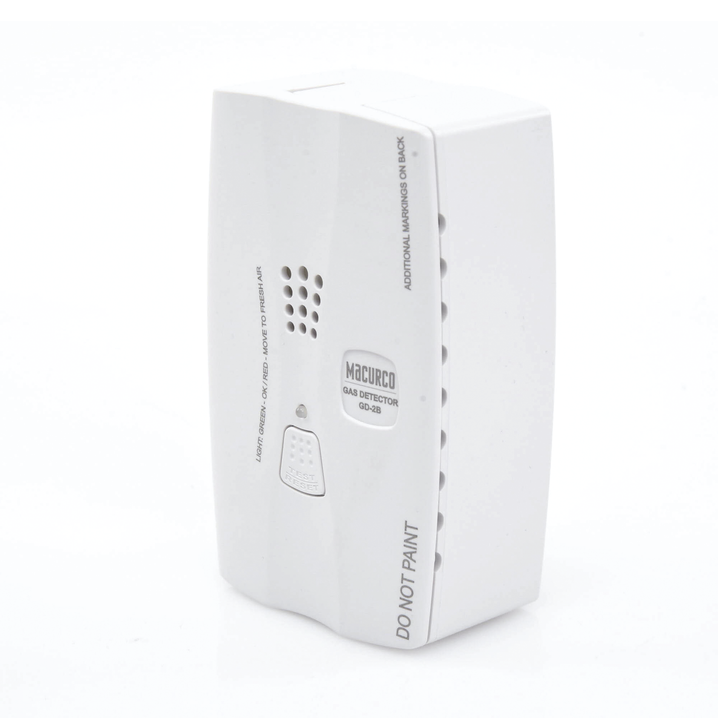 Detector de Gas Natural y LP, Nuevo y Elegante Diseño, para Uso Residencial GD-2B MACURCO - AERIONICS - Imagen 1