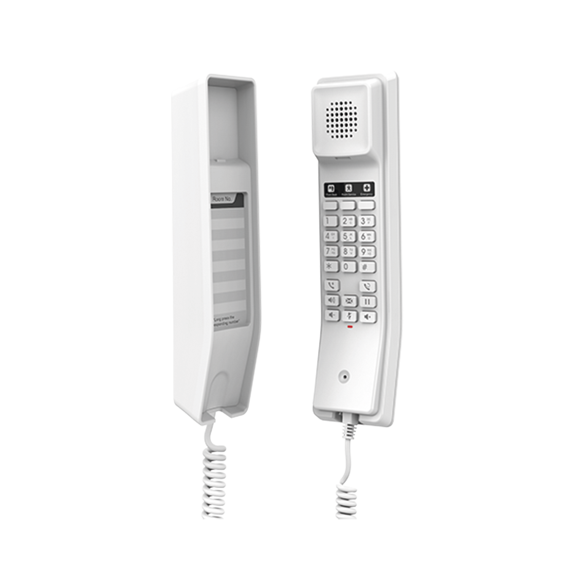 Teléfono IP para Hoteles / Altavoz HD / 2 Cuentas y Líneas SIP / 10 Teclas de Marcación Rápida / 3 Teclas Programables / Códec OPUS / Gestión GDMS / Instalación en Escritorio y Pared / PoE 100 Mbps GRANDSTREAM - Imagen 2