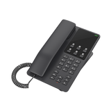 Teléfono IP Hotelero Wi-Fi, 2 líneas SIP con 2 cuentas, codec Opus, IPV4/IPV6, color negro, con gestión en la nube GDMS GRANDSTREAM - Imagen 1