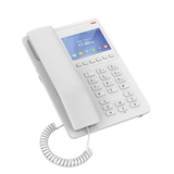 Teléfono IP Hotelero con pantalla LCD a color, 2 líneas SIP con 2 cuentas, codec Opus, IPV4/IPV6, color blanco, con gestión en la nube GDMS GRANDSTREAM - Imagen 1