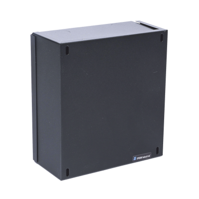 Gabinete para Fuente Línea PRO y SYSRMTXT, con preparación para instalar panel SP400 o serie runner. EPCOM INDUSTRIAL - Imagen 1