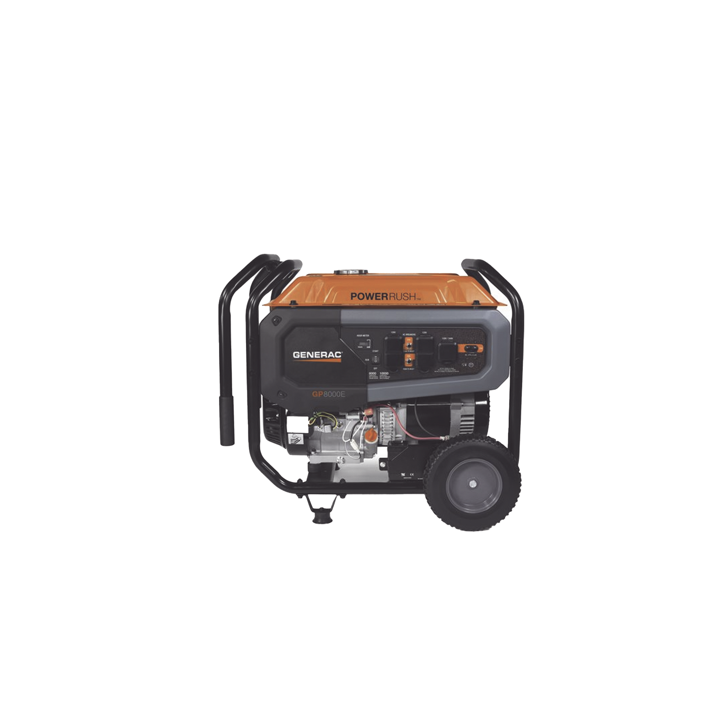 Generador Inversor Portátil a Gasolina, 8 kW, 120/240Vca, Arranque Eléctrico GENERAC - Imagen 2
