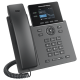 TELÉFONO IP POE GRADO OPERADOR DE 2 LÍNEAS / PANTALLA LCD TFT 2.4 PULGADAS COLOR / 8 BOTONES VIRTUALES MULTIUSO / SEGURIDAD CARRIER-GRADE / COMPATIBLE CON GDMS / AUDIO HD / CONFERENCIAS DE AUDIO 5 VÍAS GRANDSTREAM - Imagen 2