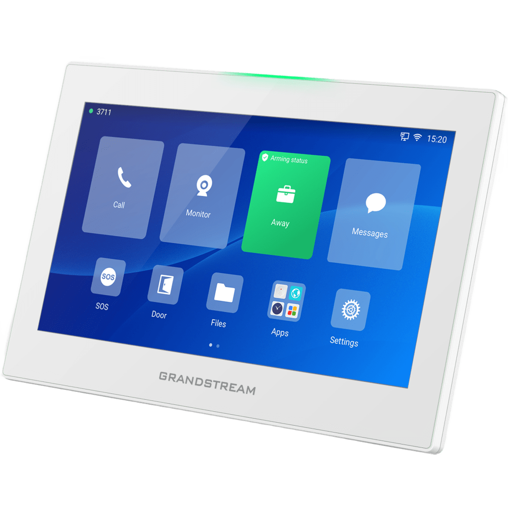 Estación de Intercomunicación SIP con Wi-Fi 6, Bluetooth y Control Total para Agendamiento de Salas y Edificios Inteligentes (Color Blanco) GRANDSTREAM - Imagen 3