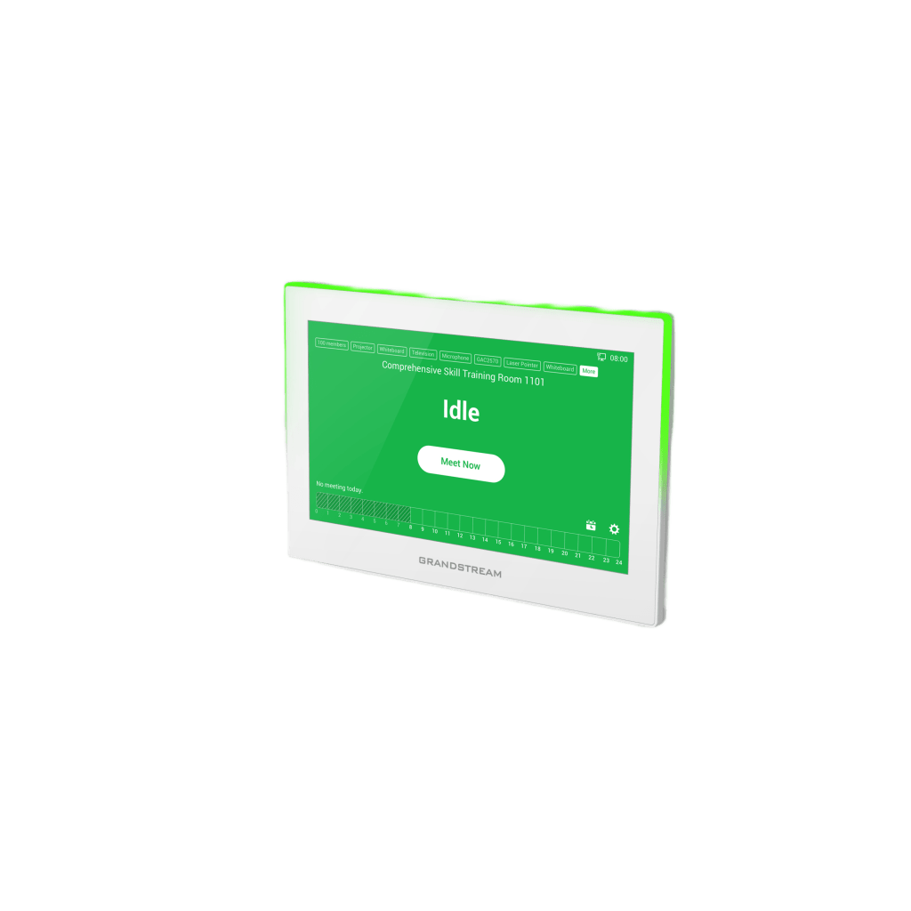 Estación de Intercomunicación SIP con Wi-Fi 6, Bluetooth y Control Total para Agendamiento de Salas y Edificios Inteligentes (Color Blanco) GRANDSTREAM - Imagen 4