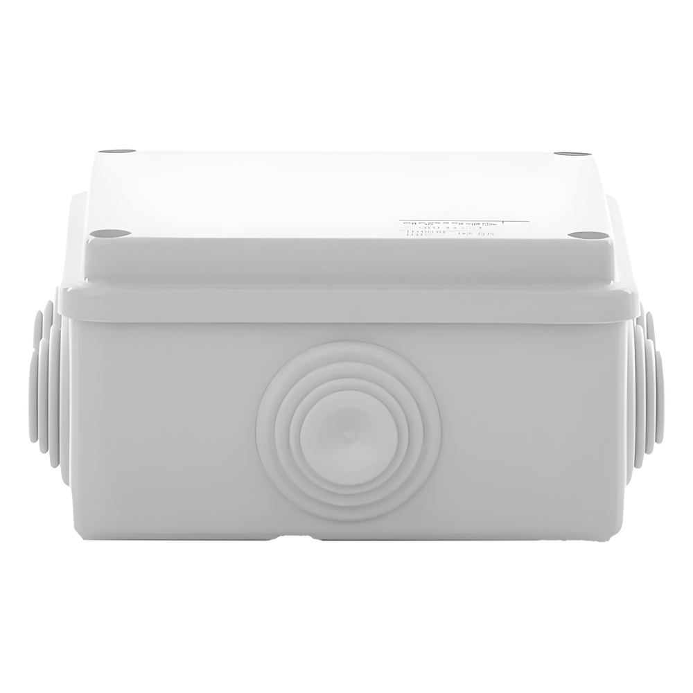 Caja de derivación de PVC Auto-extinguible con 6 entradas tapa atornillada 100x100x50 MM (Medidas internas) (IP55) GEWISS - Imagen 3
