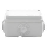 Caja de derivación de PVC Auto-extinguible con 6 entradas tapa atornillada 100x100x50 MM (Medidas internas) (IP55) GEWISS - Imagen 3