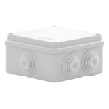Caja de derivación de PVC Auto-extinguible con 6 entradas tapa atornillada 100x100x50 MM (Medidas internas) (IP55) GEWISS - Imagen 4