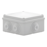 Caja de derivación de PVC Auto-extinguible con 6 entradas tapa atornillada 100x100x50 MM (Medidas internas) (IP55) GEWISS - Imagen 5