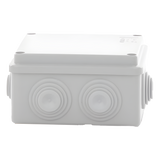 Caja de derivación de PVC Auto-extinguible con 6 entradas tapa atornillada 100x100x50 MM (Medidas internas) (IP55) GEWISS - Imagen 6