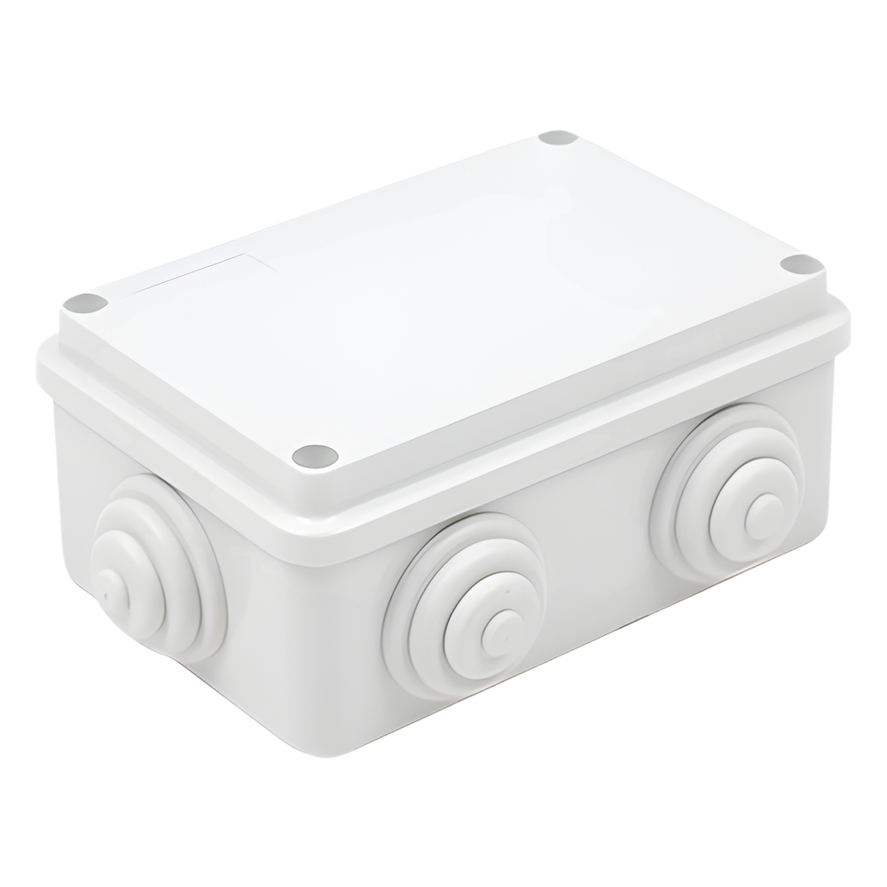 Caja de Derivacion Estanca PVC Libre de Halogenos 6 Entradas IP55 IK08 120x80x50mm GEWISS GW-44-005 - Imagen 1
