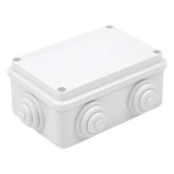 Caja de Derivacion Estanca PVC Libre de Halogenos 6 Entradas IP55 IK08 120x80x50mm GEWISS GW-44-005 - Imagen 1