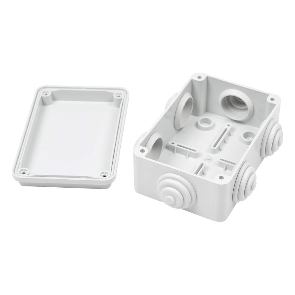 Caja de Derivacion Estanca PVC Libre de Halogenos 6 Entradas IP55 IK08 120x80x50mm GEWISS GW-44-005 - Imagen 2