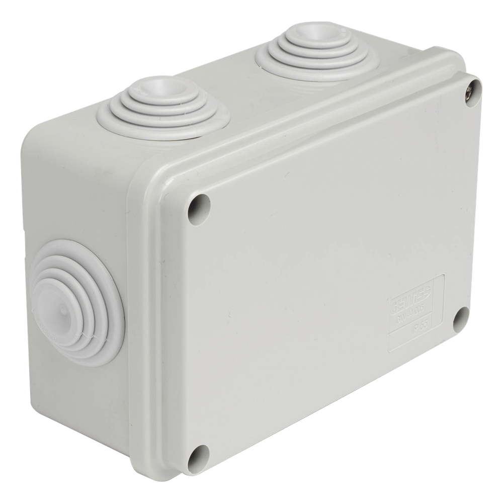 Caja de Derivacion Estanca PVC Libre de Halogenos 6 Entradas IP55 IK08 120x80x50mm GEWISS GW-44-005 - Imagen 3