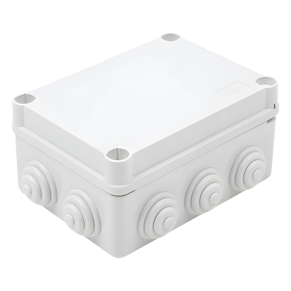 Caja Estanca de Derivacion PVC Libre de Halogenos 10 Entradas IP55 IK08 150x110x70 mm GEWISS GW-44-026 - Imagen 1