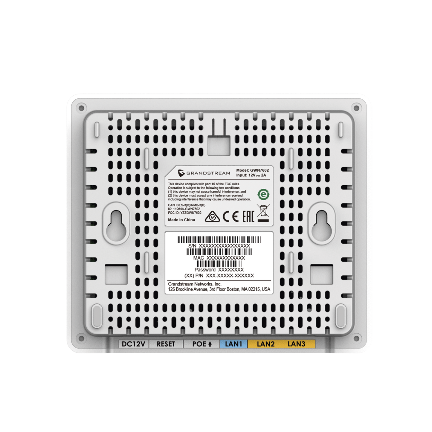 Punto de Acceso Wi-Fi 802.11 Wave 2, 1.27 Gbps, Provee 3 puertos Gigabit que proporcionan Ethernet, configuración desde la nube gratuita o desde controlador. GRANDSTREAM - Imagen 3