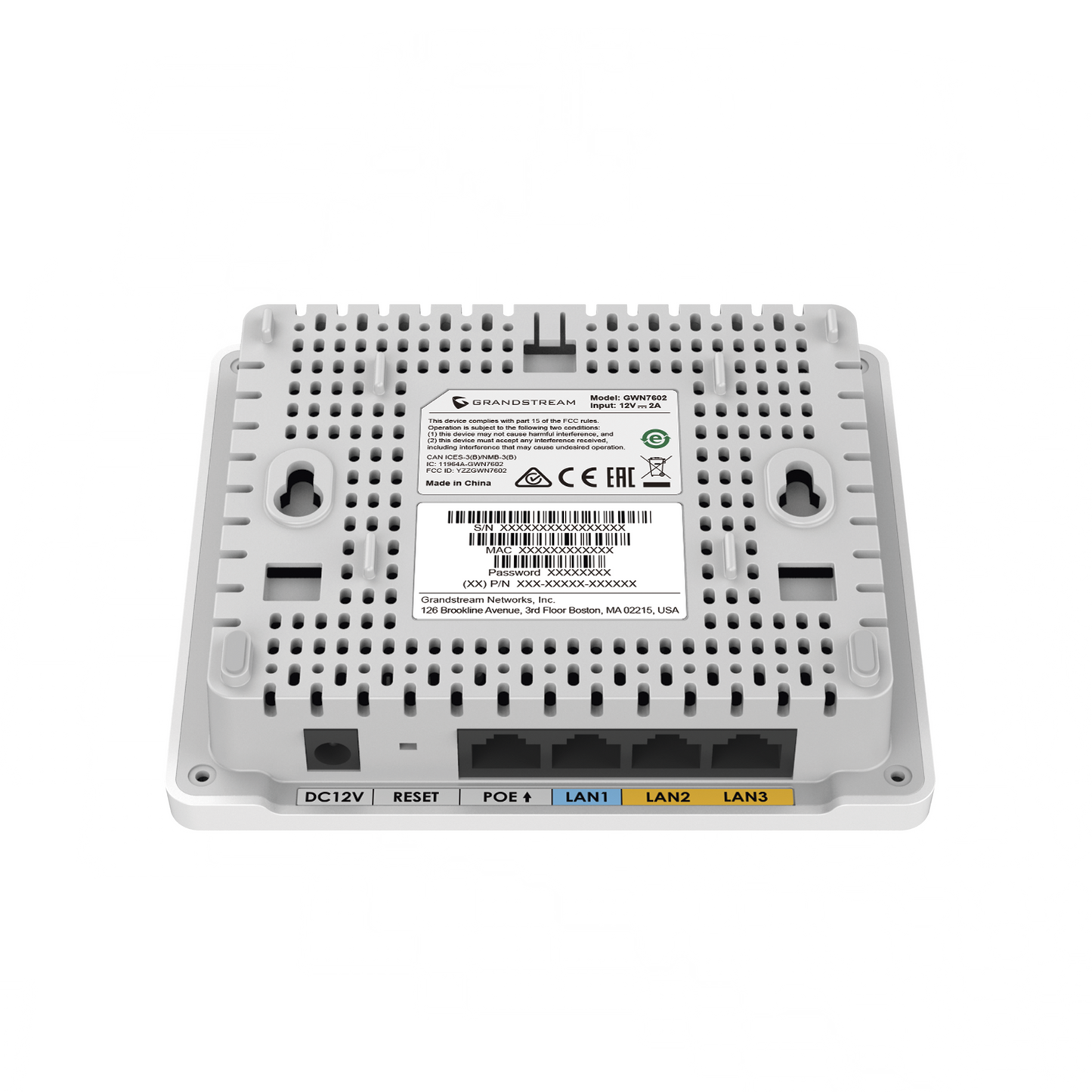 Punto de Acceso Wi-Fi 802.11 Wave 2, 1.27 Gbps, Provee 3 puertos Gigabit que proporcionan Ethernet, configuración desde la nube gratuita o desde controlador. GRANDSTREAM - Imagen 4