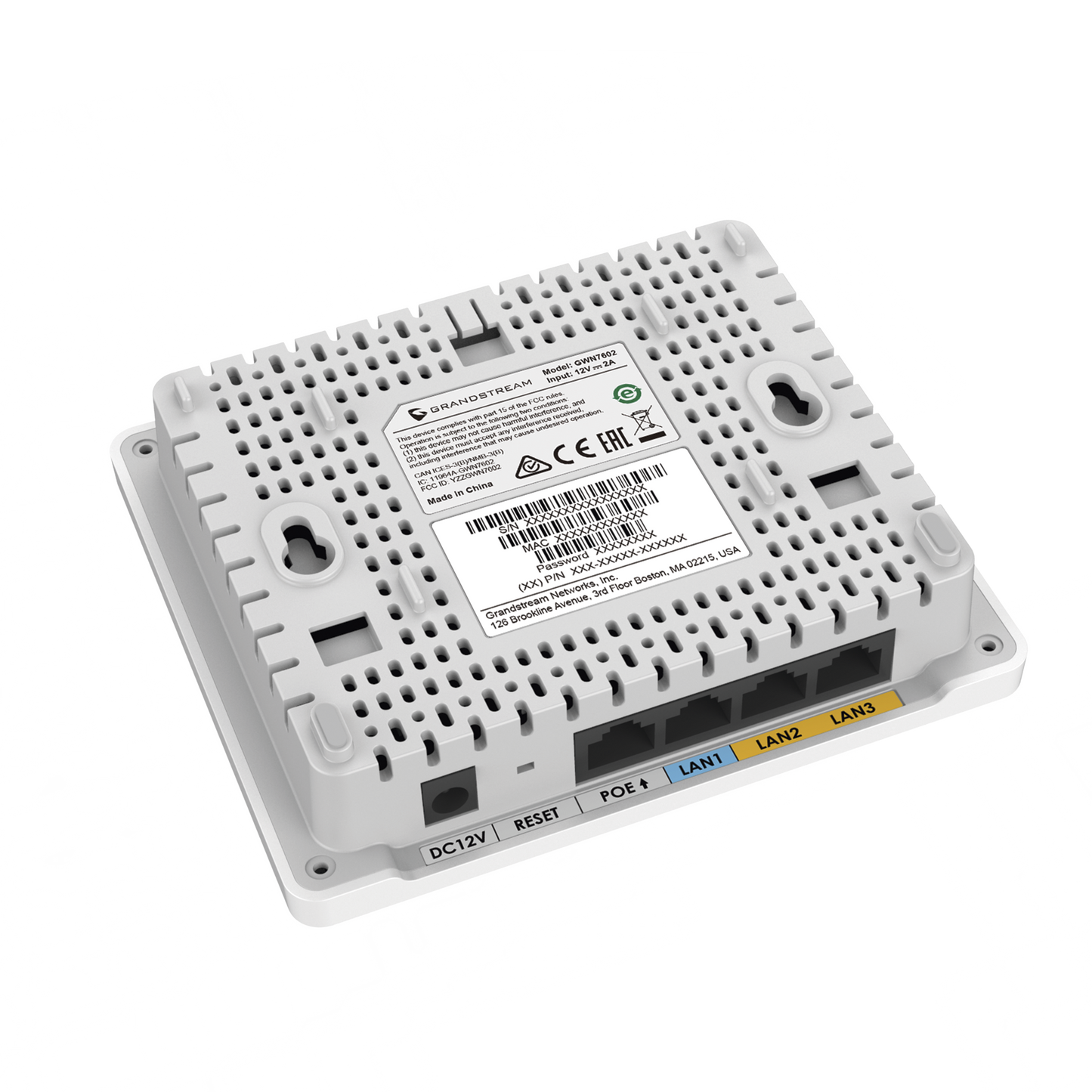 Punto de Acceso Wi-Fi 802.11 Wave 2, 1.27 Gbps, Provee 3 puertos Gigabit que proporcionan Ethernet, configuración desde la nube gratuita o desde controlador. GRANDSTREAM - Imagen 5