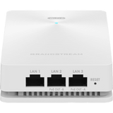 Punto de acceso Wi-Fi 6 802.11ax de pared, MU-MIMO 2x2:2 (2.4G) y 3x3:2 (5G), Throughput inalámbrico de 3 Gbps y 4 puertos Gigabit cableados GRANDSTREAM - Imagen 2