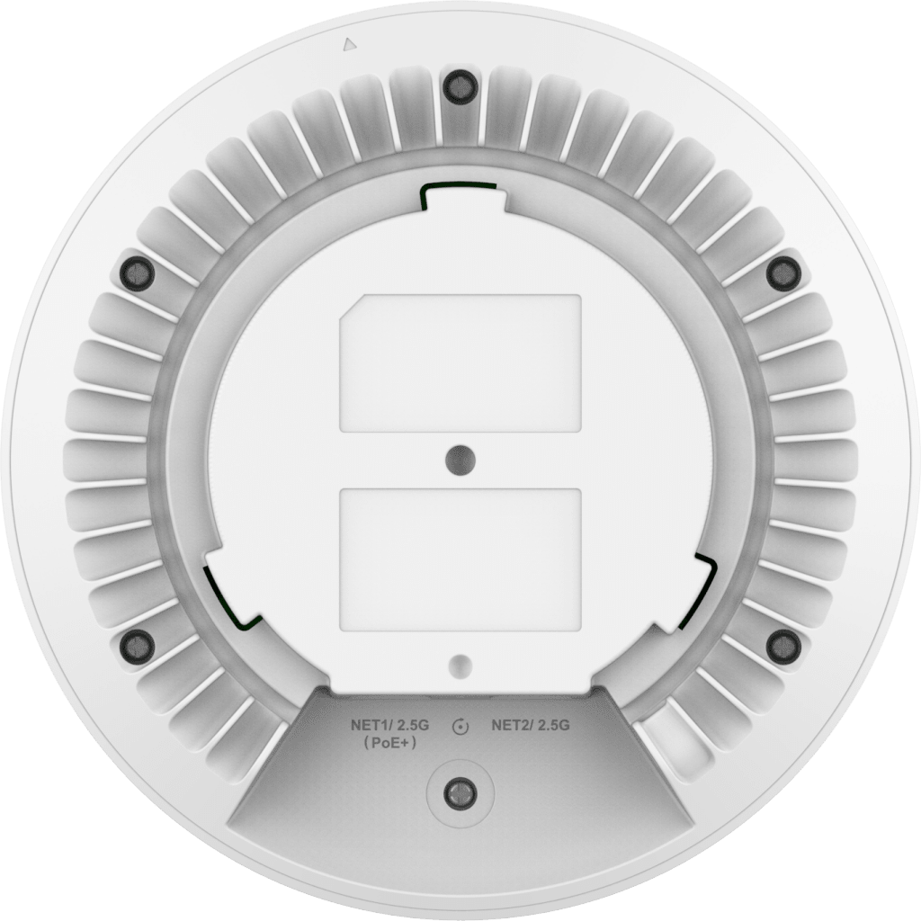 Punto de Acceso Wi-Fi 7 GWN7670 / 3.6 Gbps Inalámbrico / 5 Gbps Cableado / MIMO 2x2:2 / 256 Clientes Simultáneos / PoE+ / Montaje en Pared o Techo / BLE 5.3 / Controlador Integrado GRANDSTREAM - Imagen 2