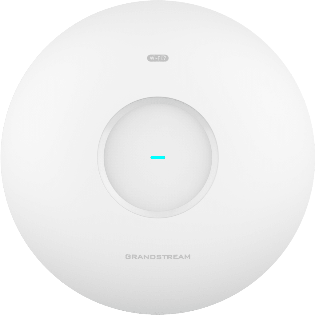 Punto de Acceso Wi-Fi 7 / Triple Banda BE11000 / MU-MIMO 2x2:2 / 384 Clientes Simultáneos / 2 Puertos 5G Ethernet con PoE+ / Cobertura Hasta 175 mts / BLE 5.3 / Gestión Integrada y en la Nube GRANDSTREAM - Imagen 4