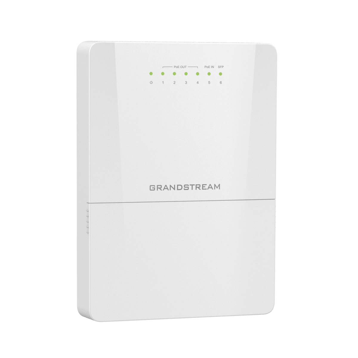 Switches PoEGRANDSTREAMGWN7710RSwitch PoE Lite 6 Puertos (5GE+1SFP) Exterior IP66 Administrable Grandstream GWN7710R - SILYMX