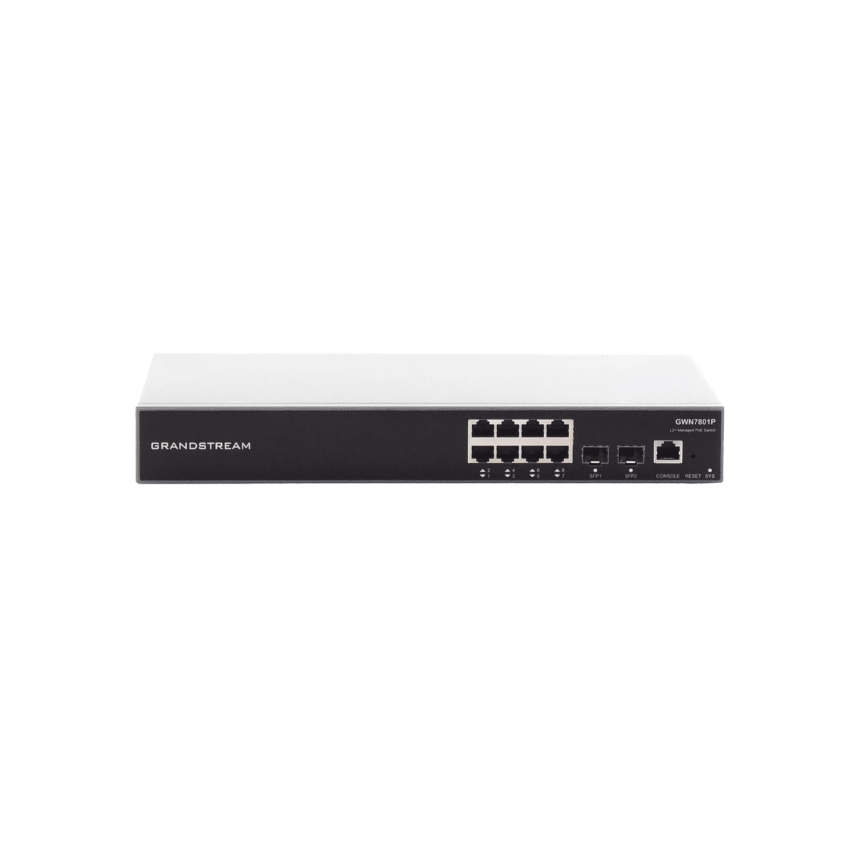 Switch Gigabit Ethernet 8 Puertos Poe 2 Puertos Sfp Negro GWN7801P GRANDSTREAM - Imagen 2