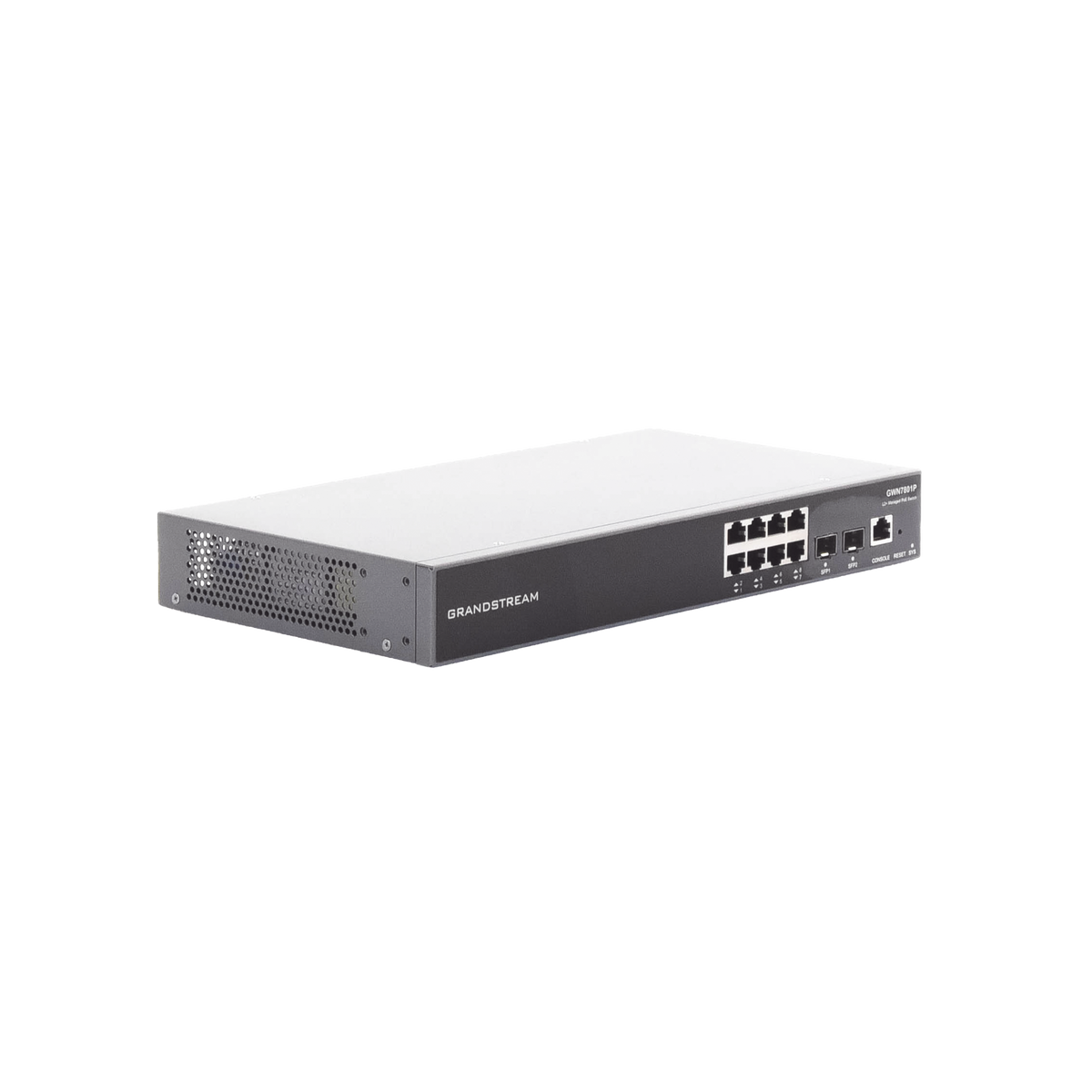 Switch Gigabit Ethernet 8 Puertos Poe 2 Puertos Sfp Negro GWN7801P GRANDSTREAM - Imagen 4