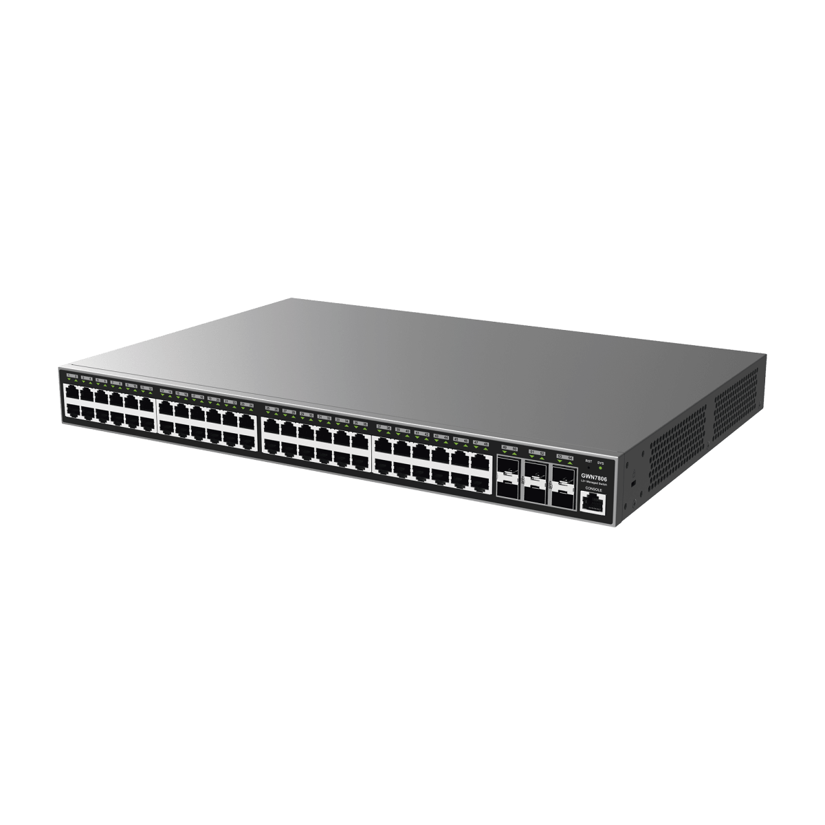 SwitchesGRANDSTREAMGWN7806Switch Administrable 48 Puertos Gigabit + 6 SFP+ 10GbE GWN Cloud Grandstream GWN7806 - SILYMX