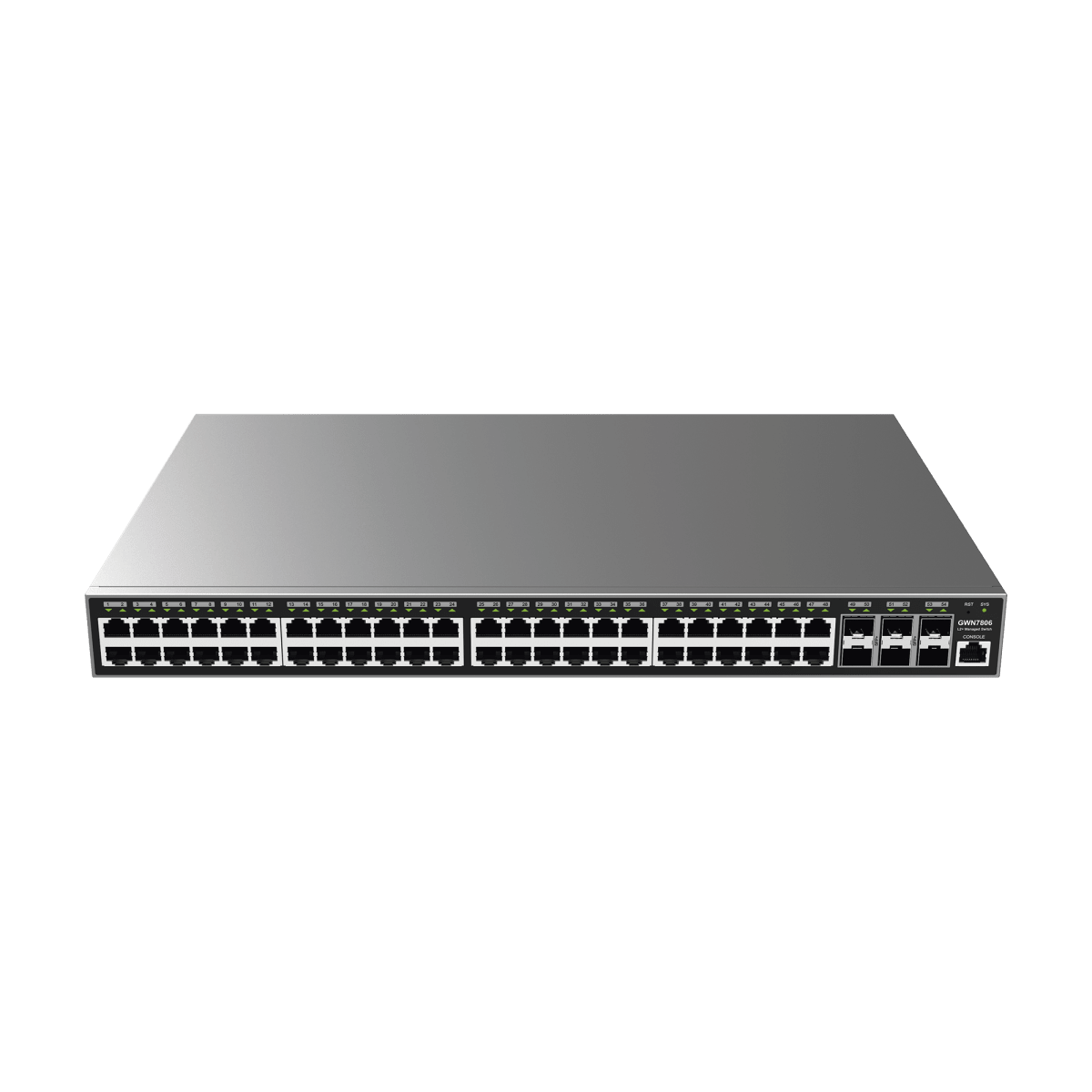 SwitchesGRANDSTREAMGWN7806Switch Administrable 48 Puertos Gigabit + 6 SFP+ 10GbE GWN Cloud Grandstream GWN7806 - SILYMX