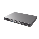 Switch Capa 3 PoE+ Administrable / 24 puertos 10/100/1000 Mbps + 4 Puertos SFP+ de 10 Gigabits / Hasta 360W / Compatible con GWN Cloud. GRANDSTREAM - Imagen 1