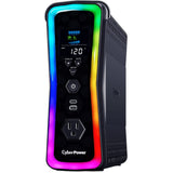 UPS Gamer de 1500 VA/1000 W, Topología Línea Interactiva, Entrada 120 Vca NEMA 5-15P, y 13 Salidas NEMA 5-15R, Puerto USB, Con Regulador de Voltaje (AVR) CYBERPOWER - Imagen 1