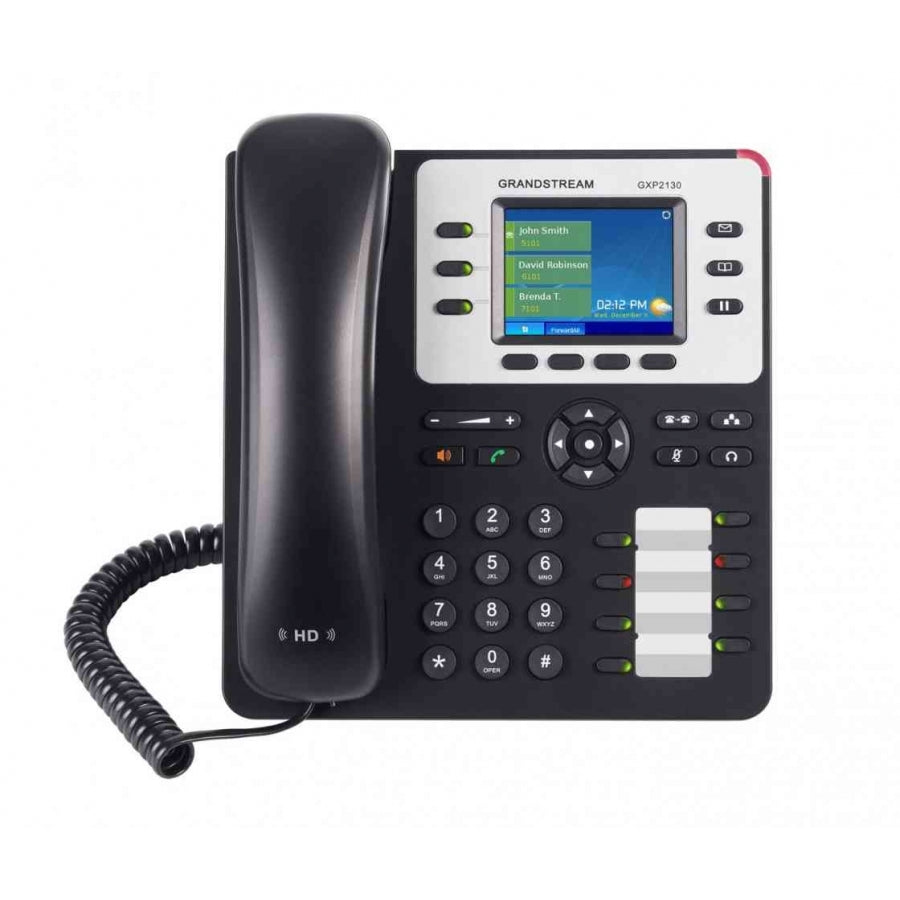 Teléfono IP HD 3 SIP/Líneas, PoE 8 Teclas BLF GigaEth Bluetooth GXP2130 GRANDSTREAM - Imagen 1